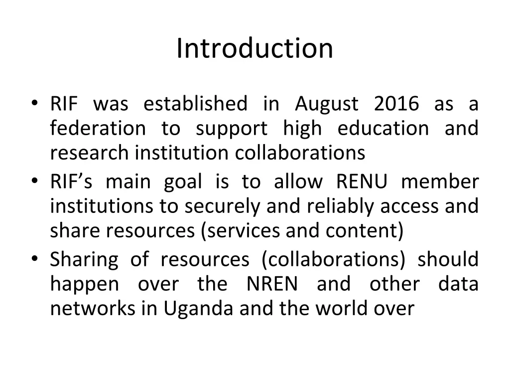 introduction