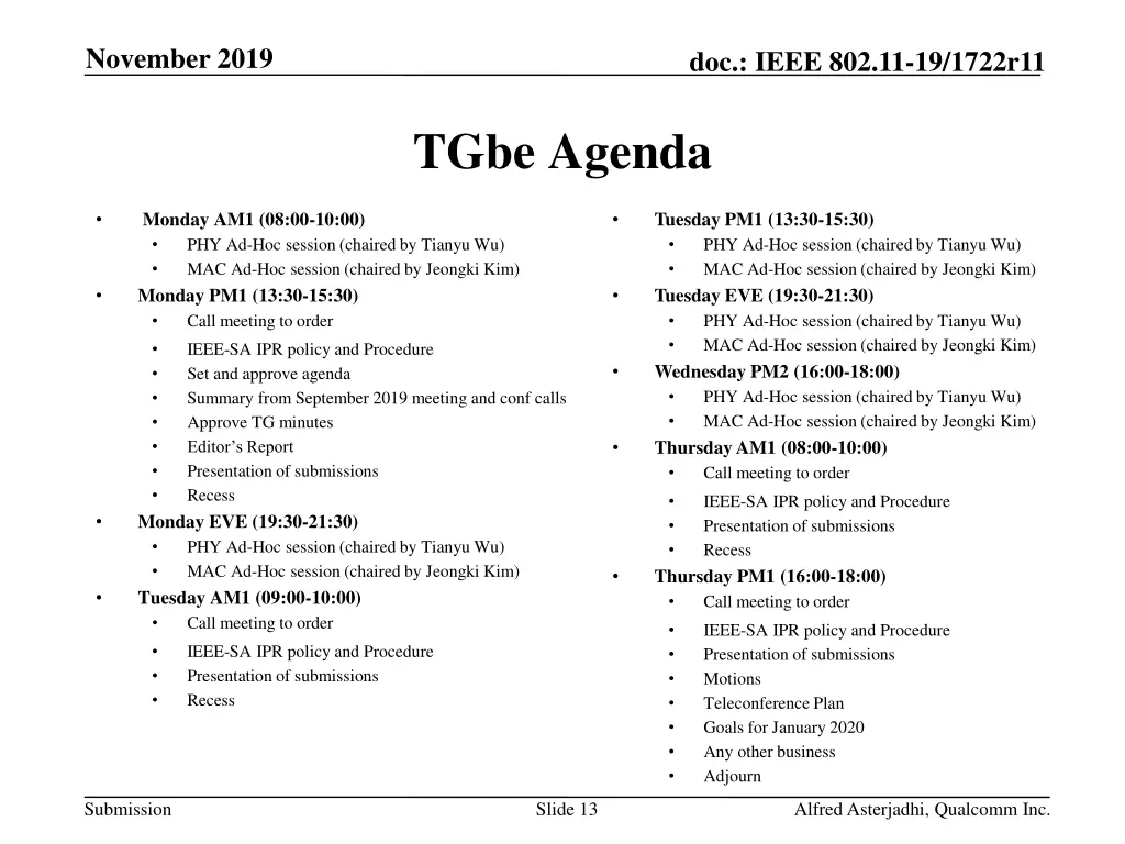november 2019 12