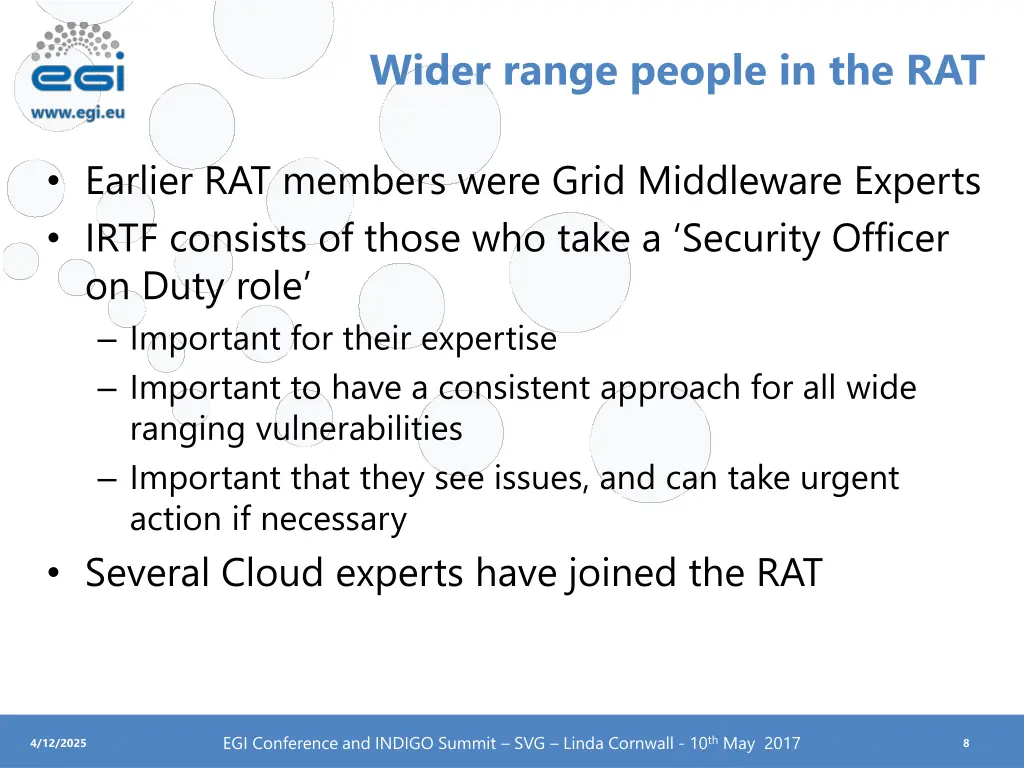 wider range people in the rat