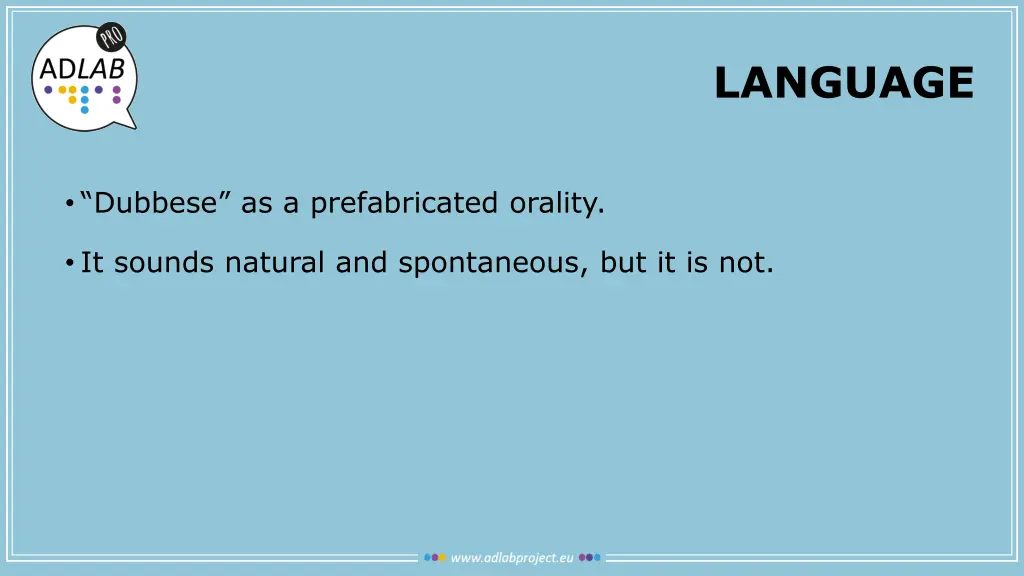 language