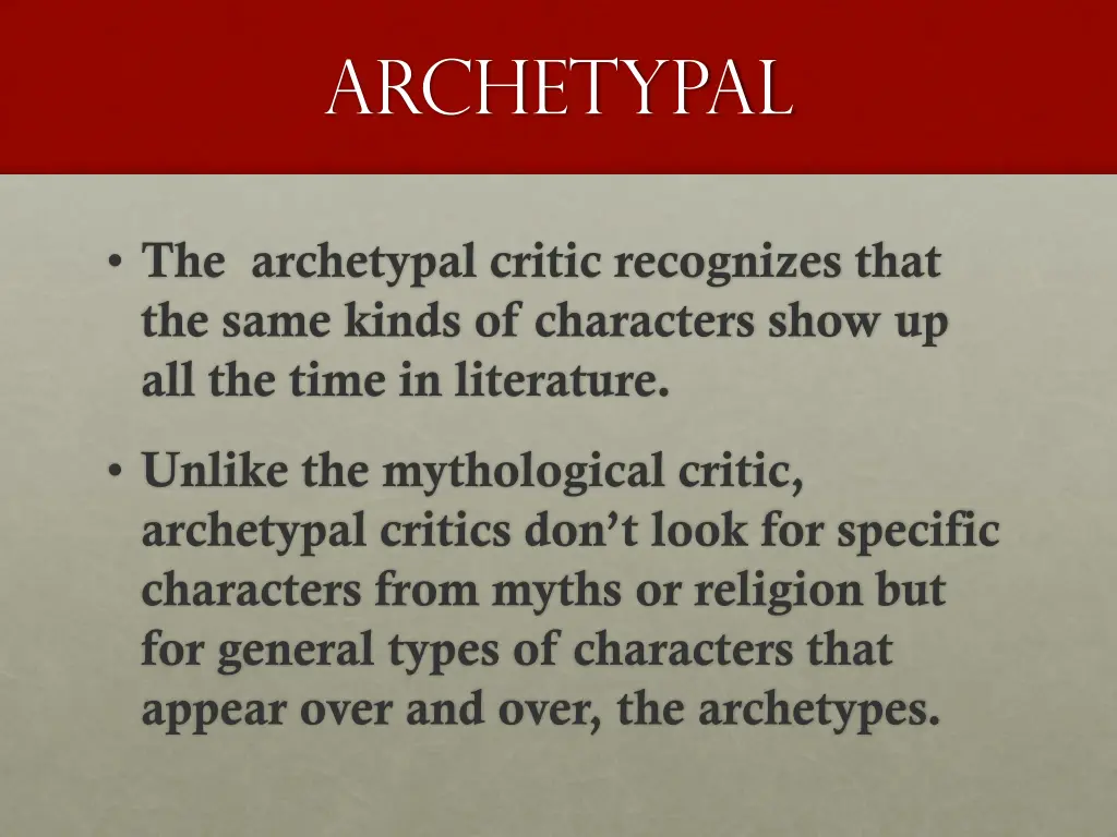 archetypal 1