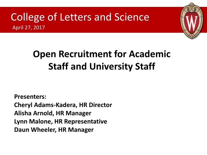 college of letters and science april 27 2017
