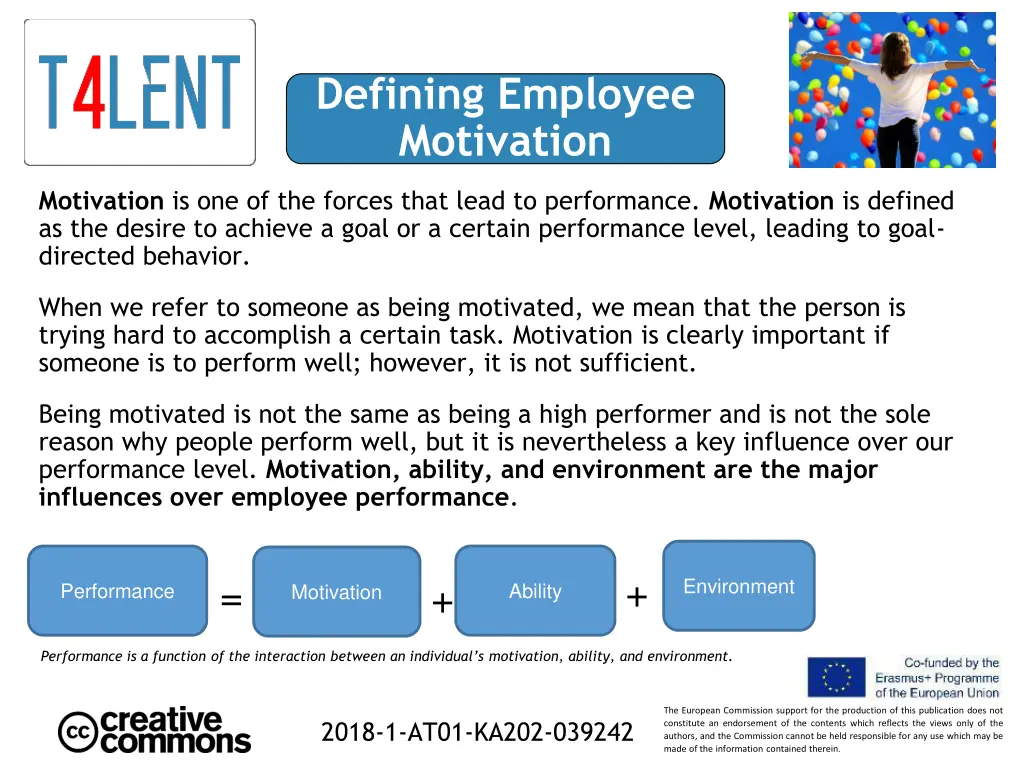defining employee motivation