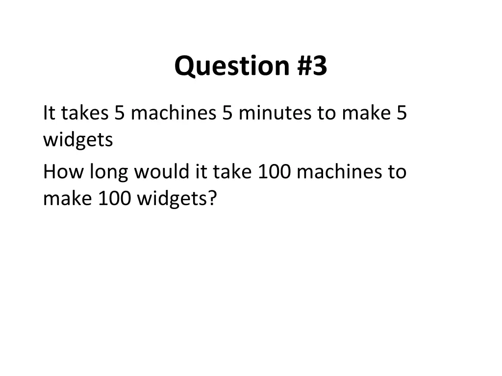 question 3