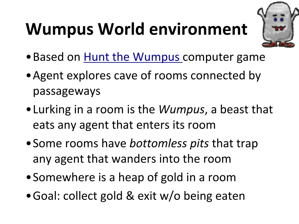 wumpus world environment