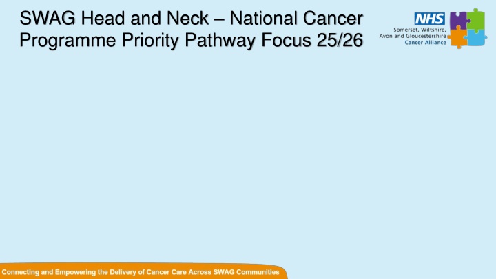 swag head and neck national cancer programme