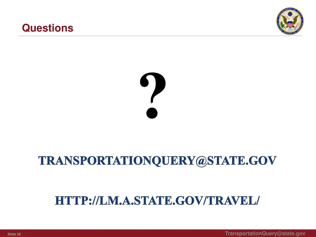 questions