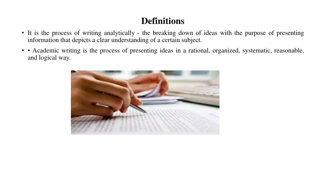 definitions