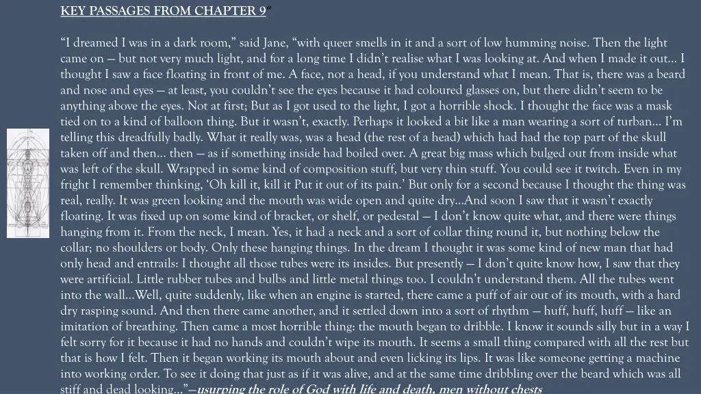 key passages from chapter 9