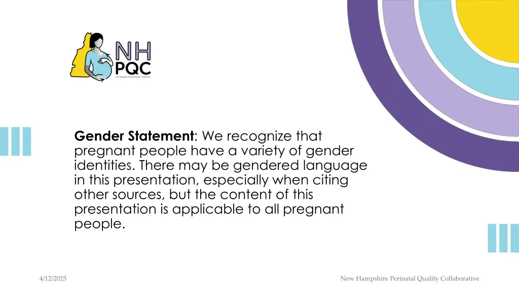 gender statement we recognize that pregnant