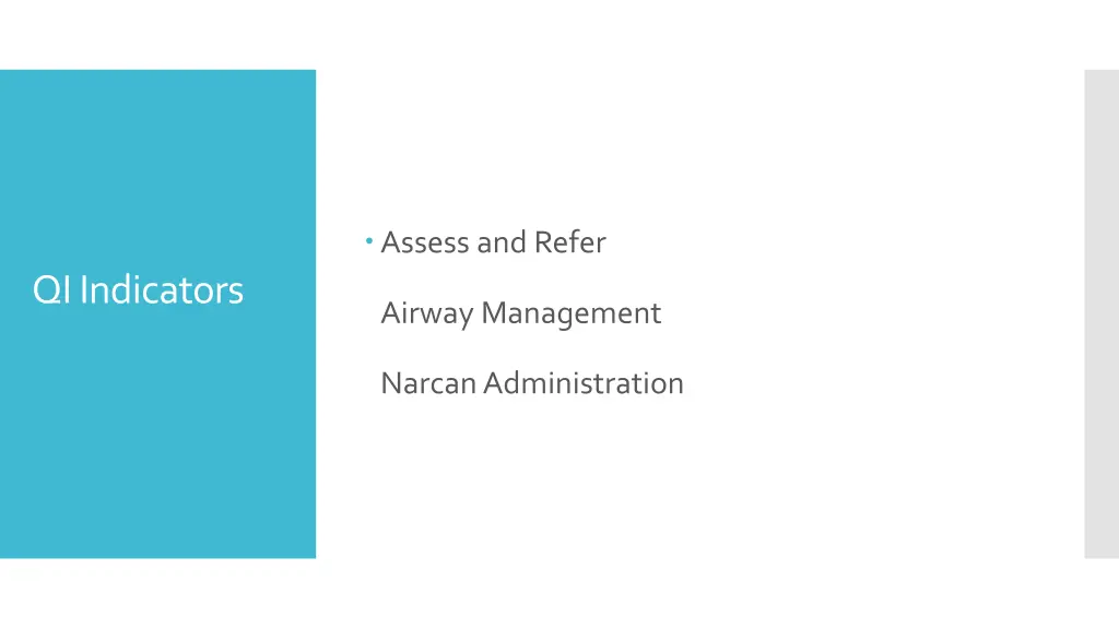assess and refer