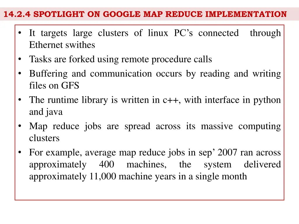 14 2 4 spotlight on google map reduce