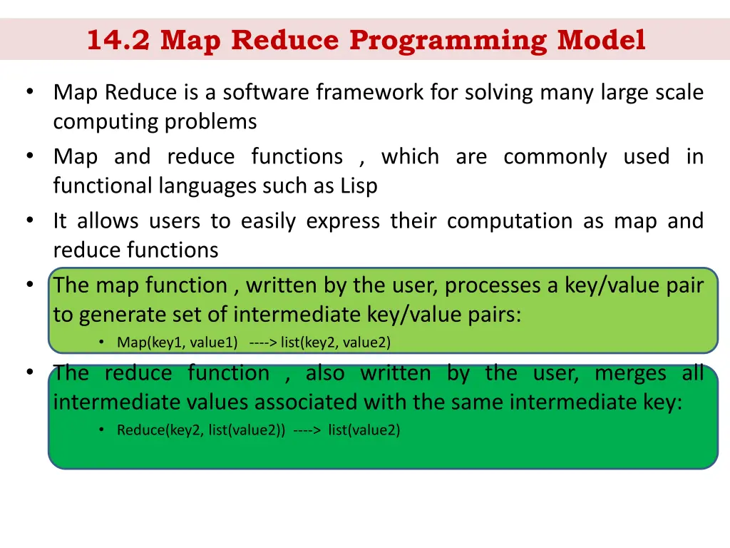 14 2 map reduce programming model