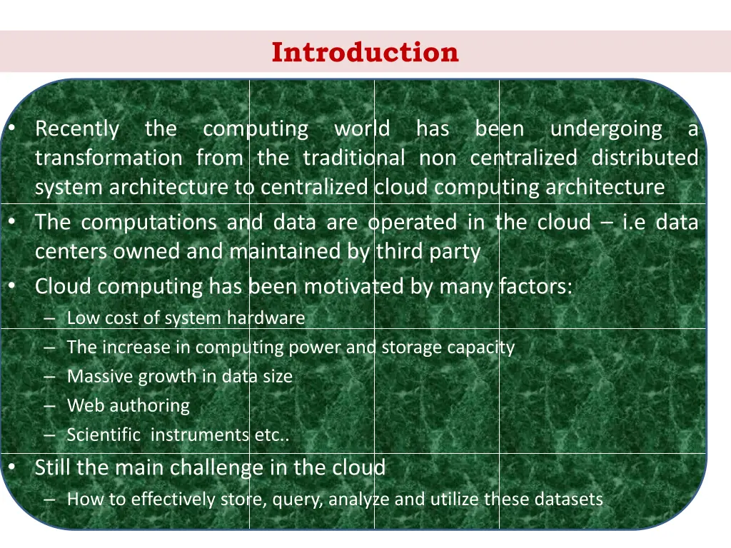 introduction