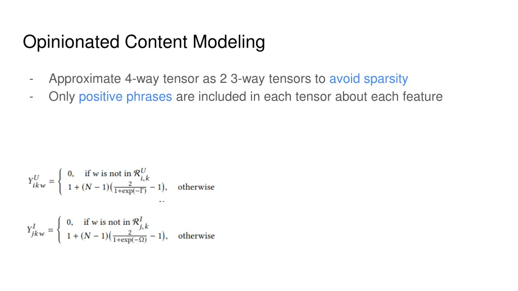 opinionated content modeling