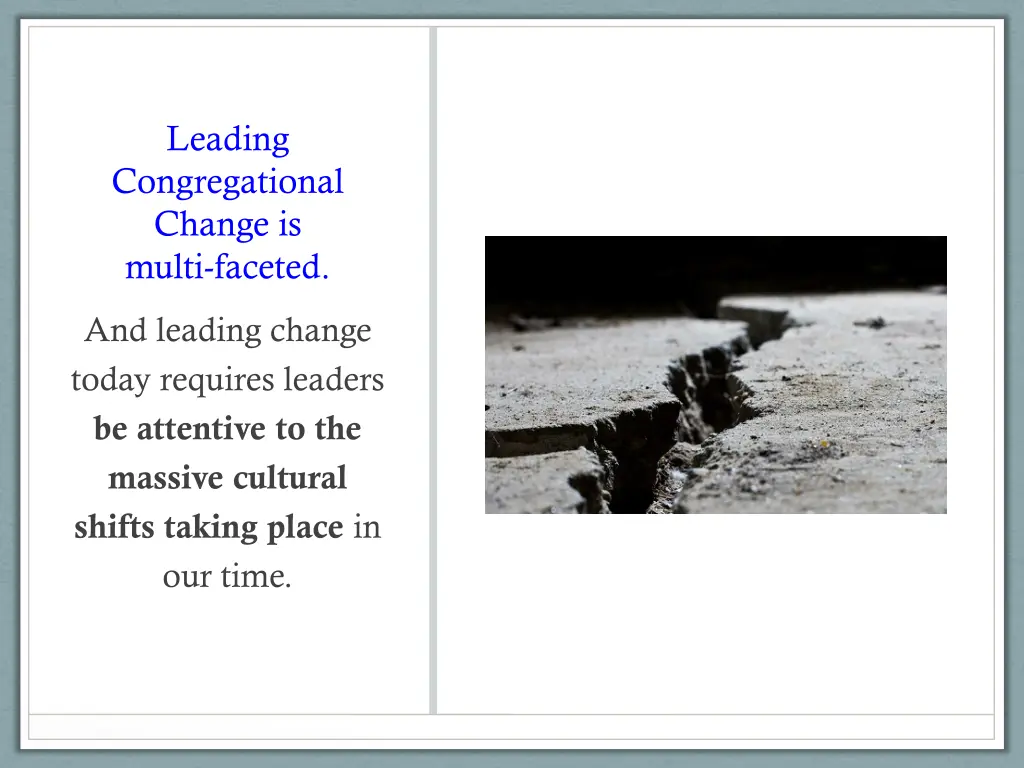 leading congregational change is multi faceted 2
