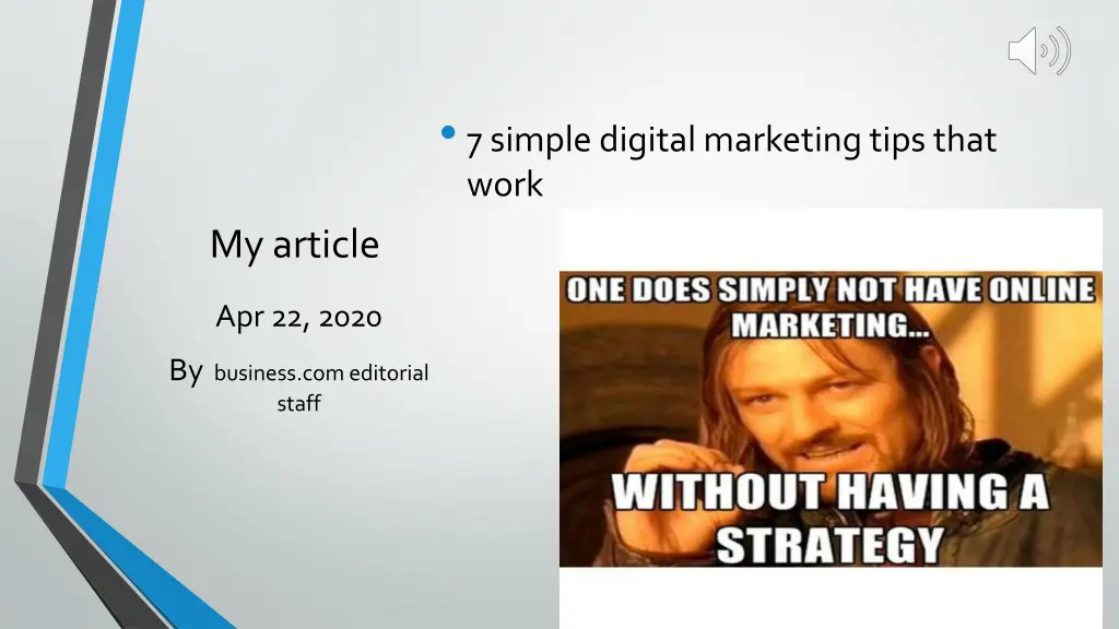 7 simple digital marketing tips that work