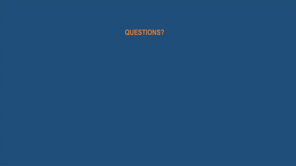 questions