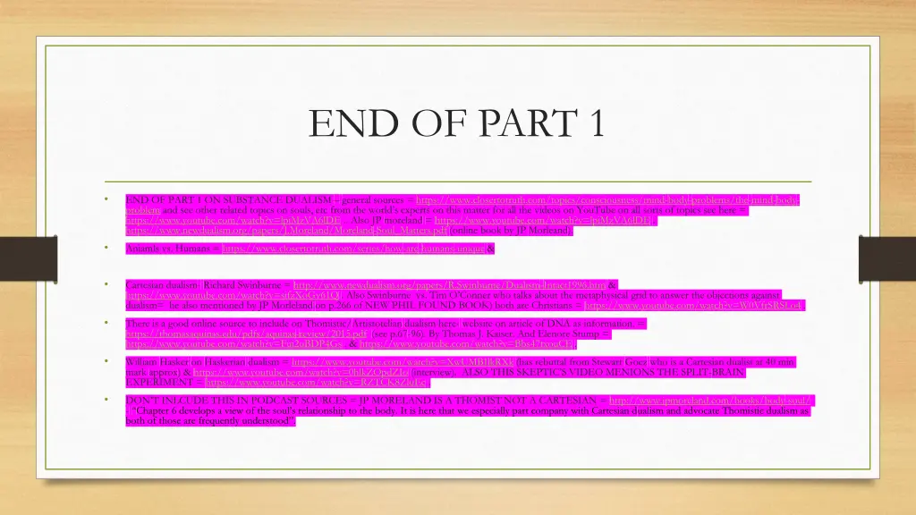 end of part 1