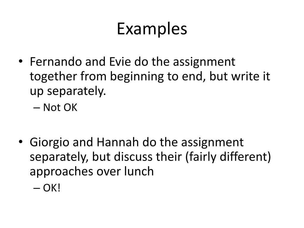 examples 1