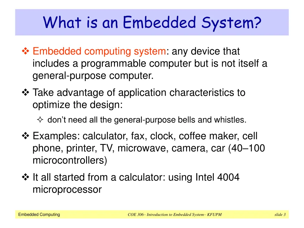 what is an embedded system