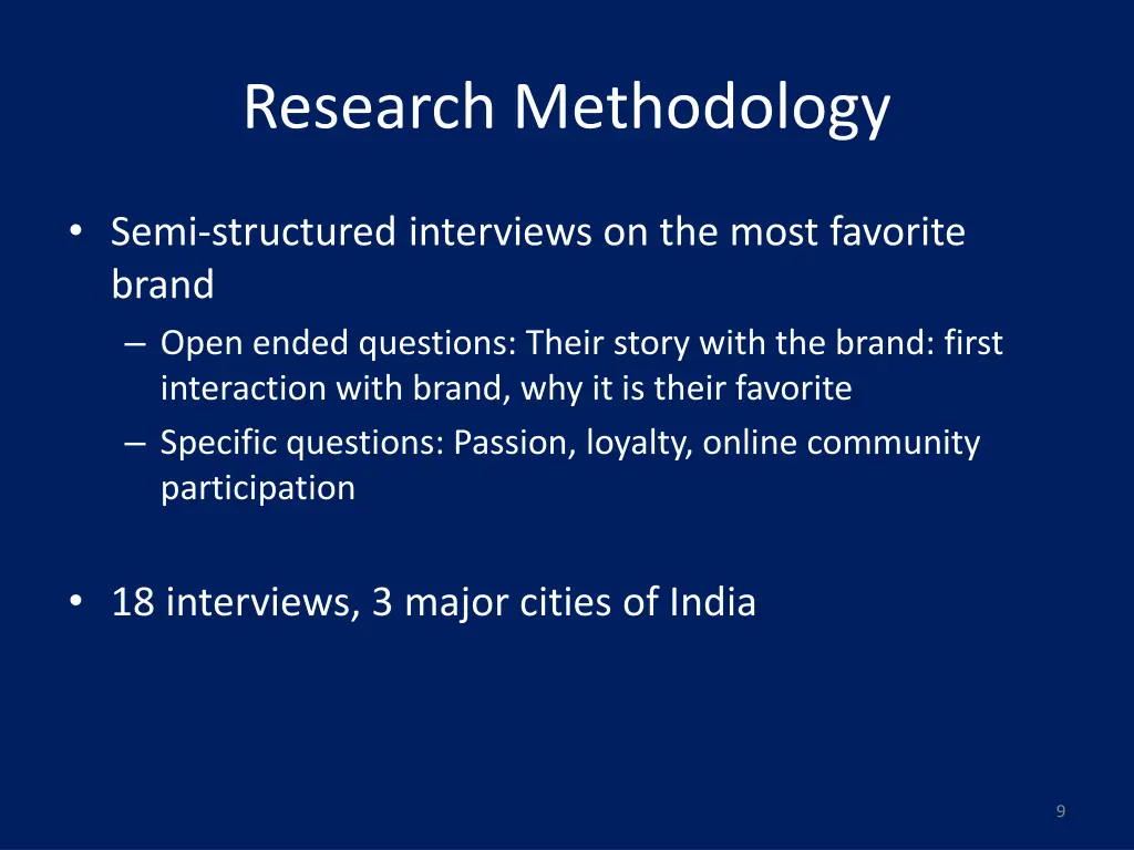 research methodology