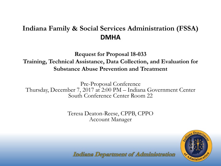 indiana family social services administration
