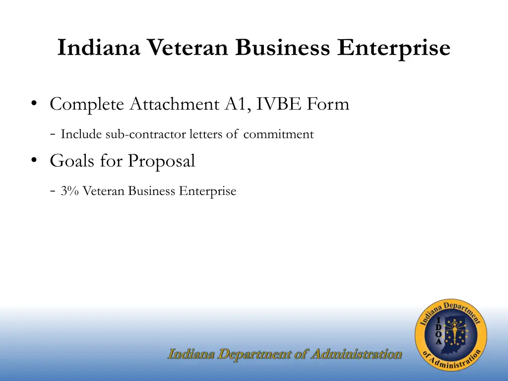 indiana veteran business enterprise