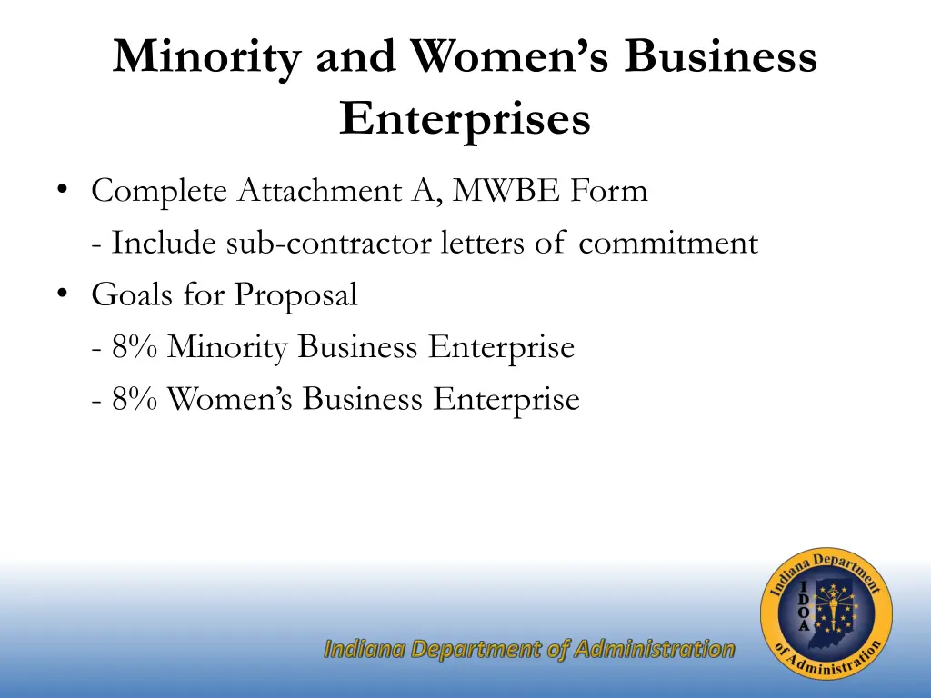 minority and women s business enterprises