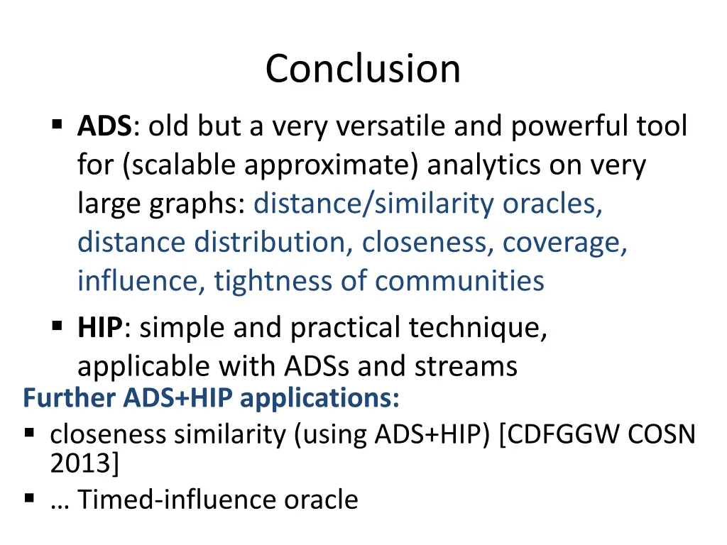 conclusion