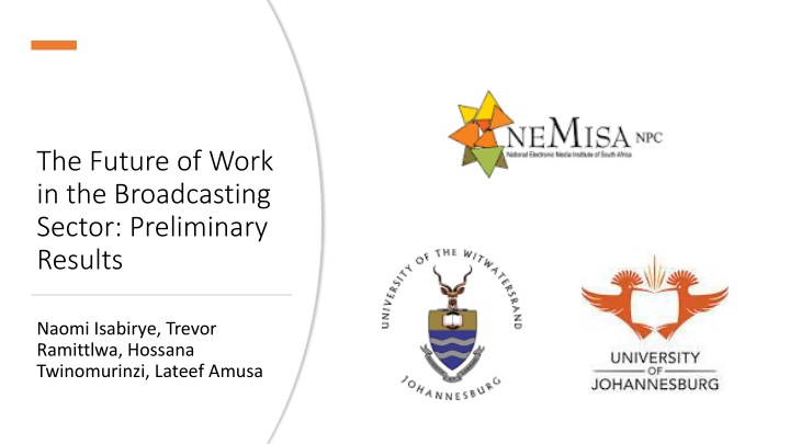 the future of work in the broadcasting sector