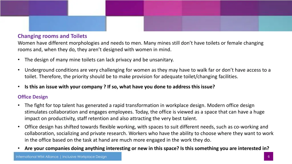 changing rooms and toilets women have different