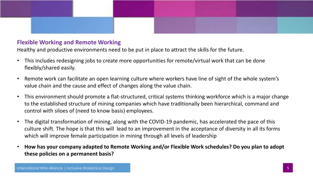 flexible working and remote working healthy