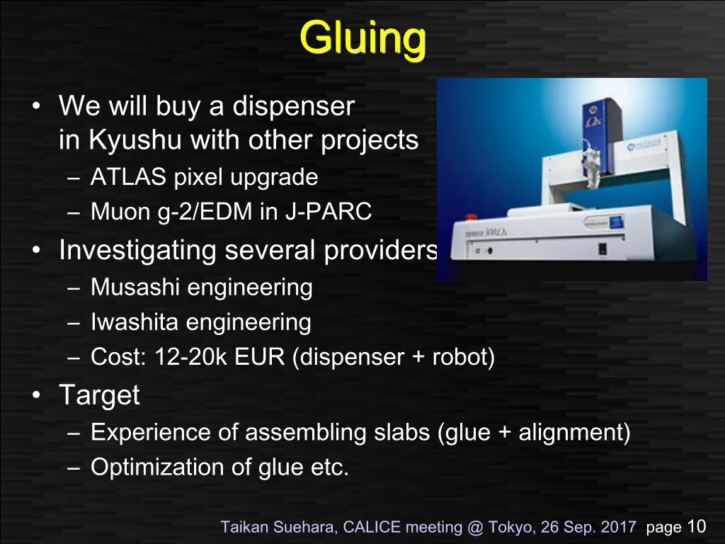 gluing