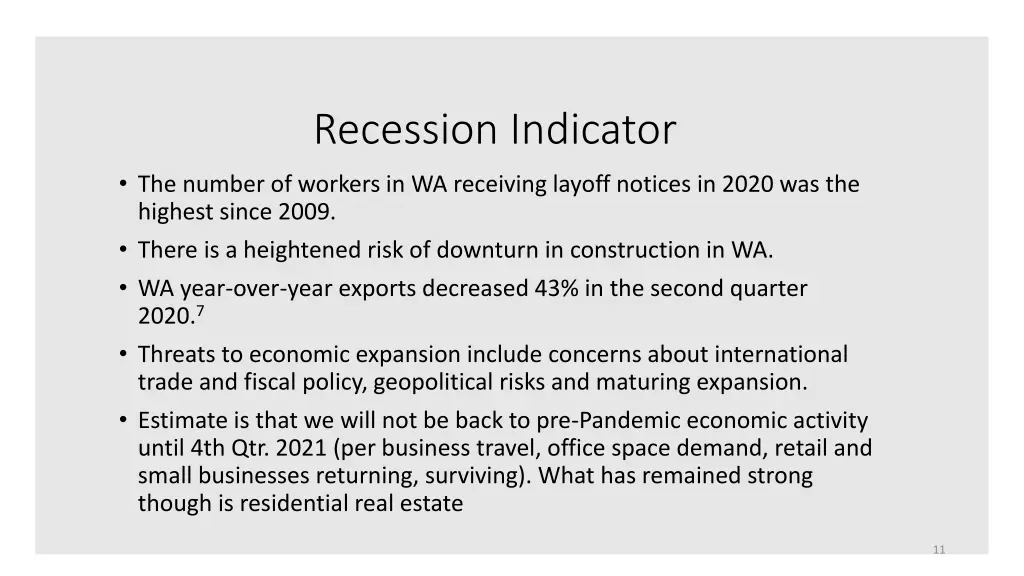 recession indicator