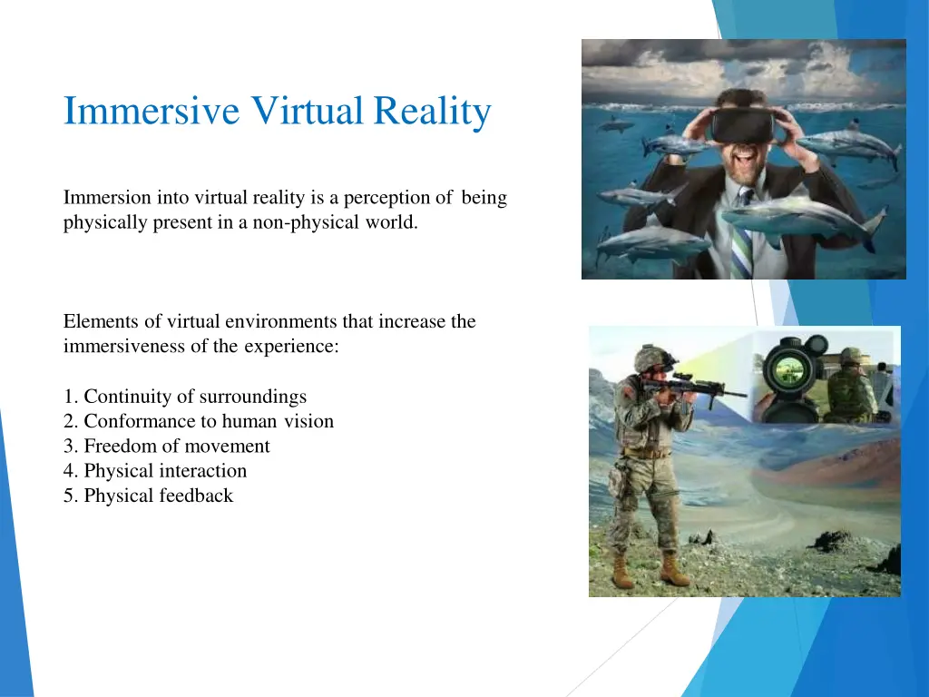 immersive virtual reality