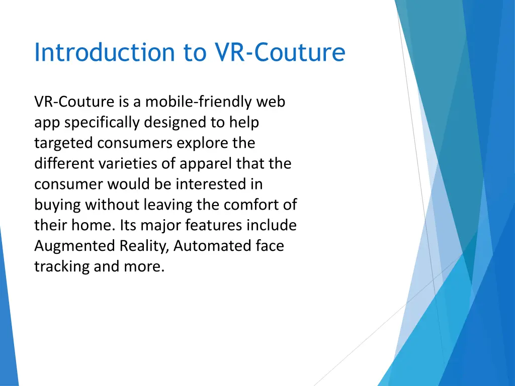 introduction to vr couture