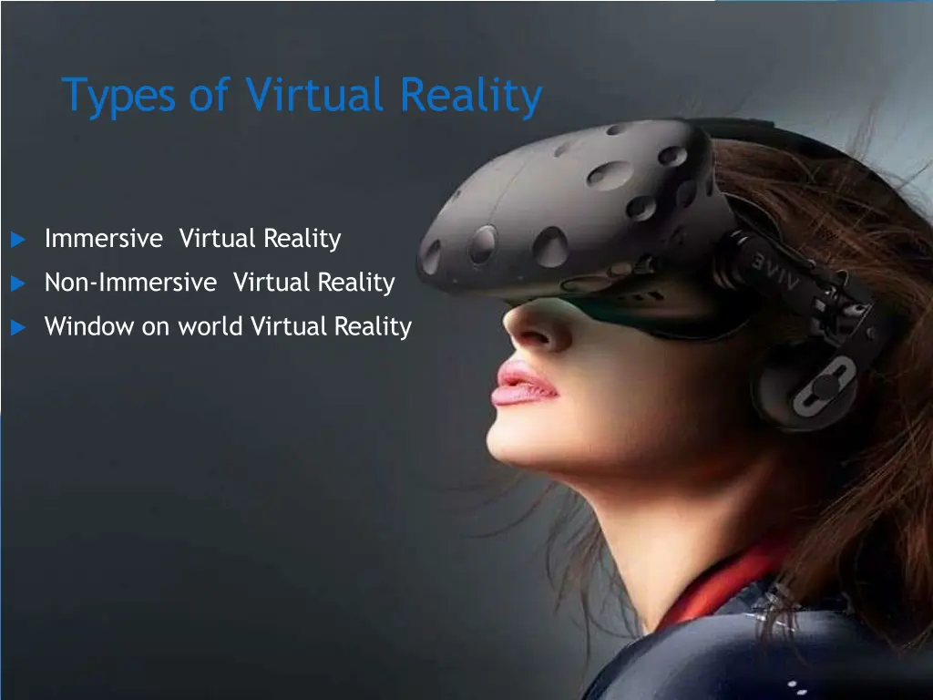 types of virtual reality
