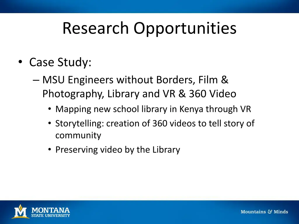 research opportunities 4