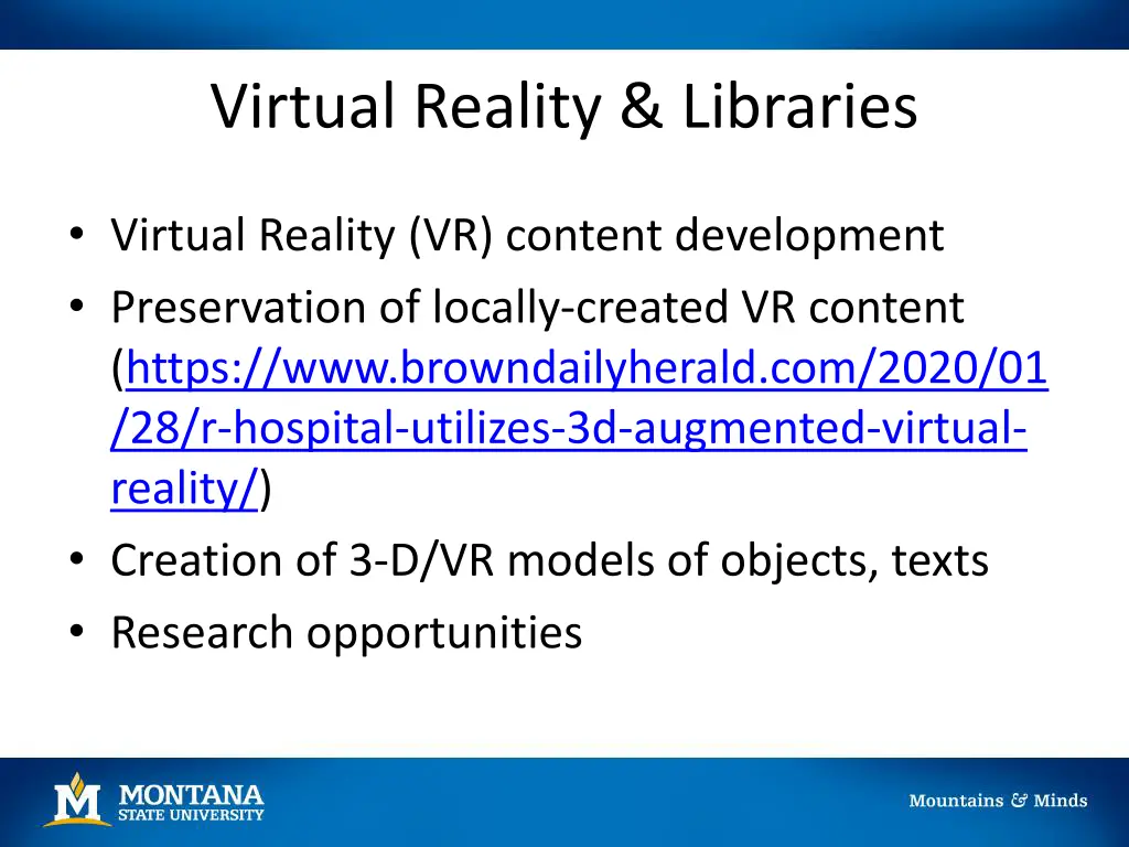 virtual reality libraries 1