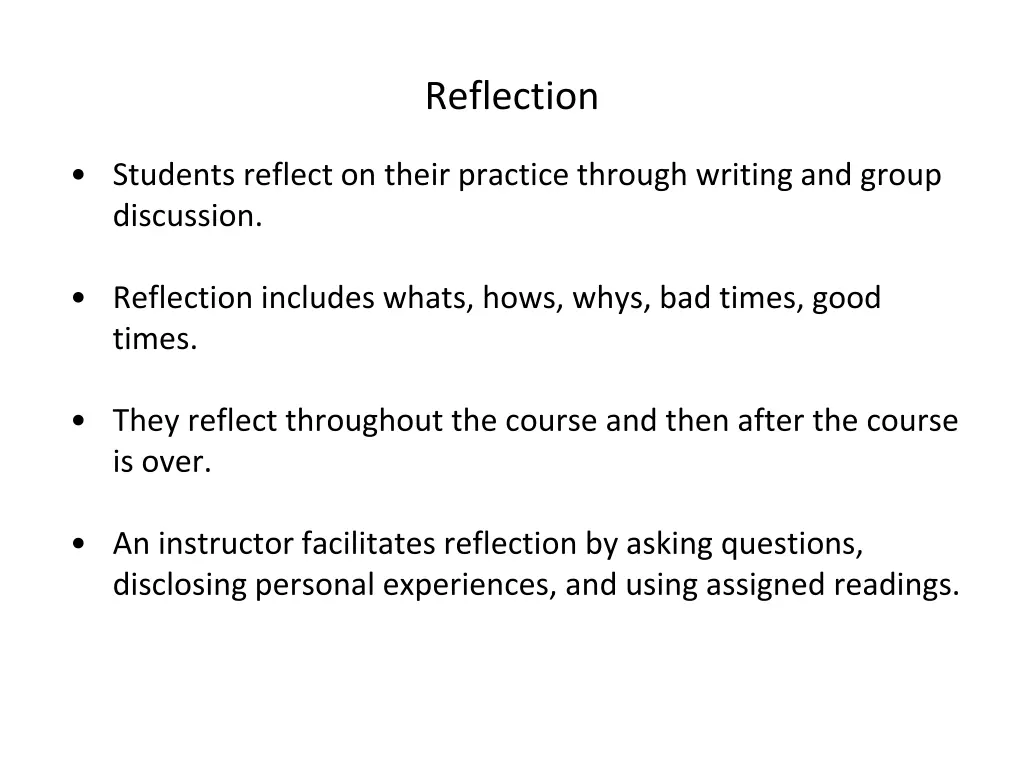 reflection 1