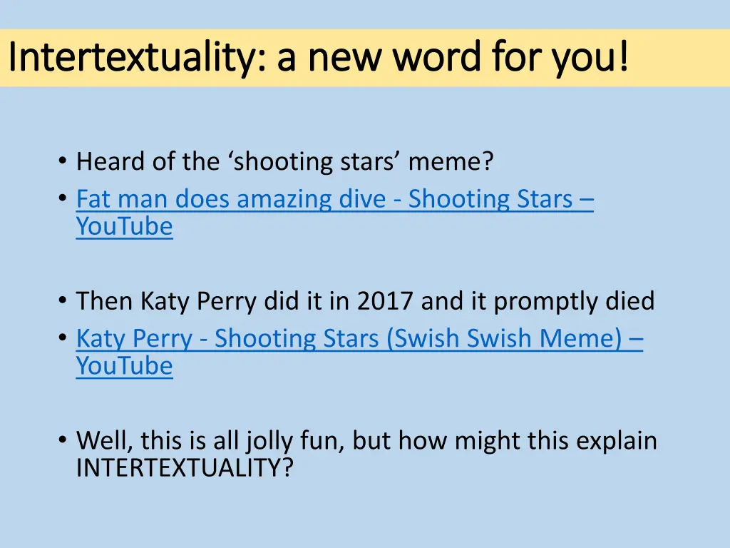intertextuality a new word