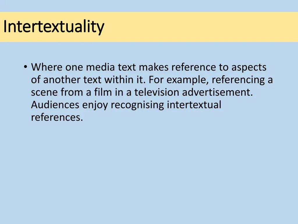intertextuality intertextuality