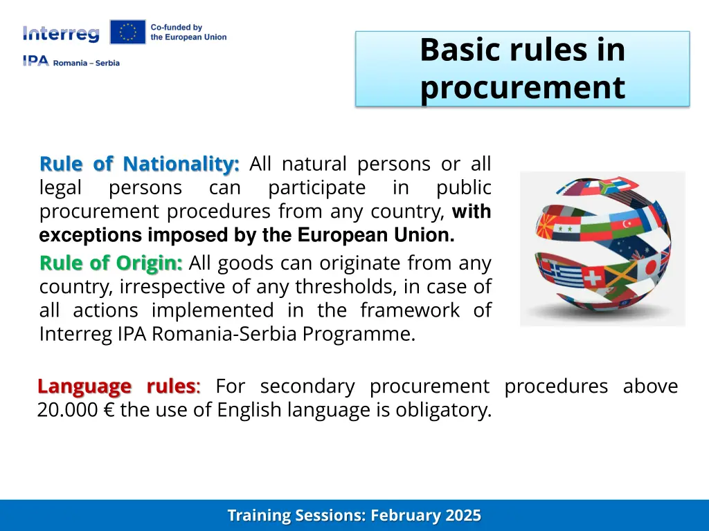 basic rules in procurement 3