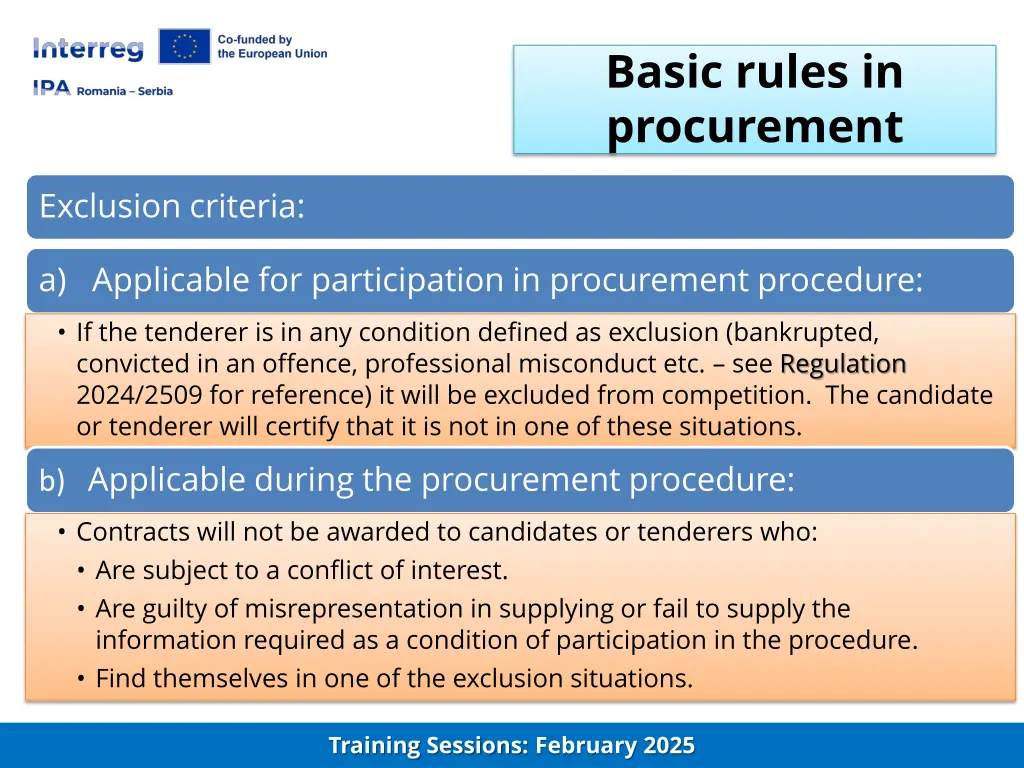 basic rules in procurement 4