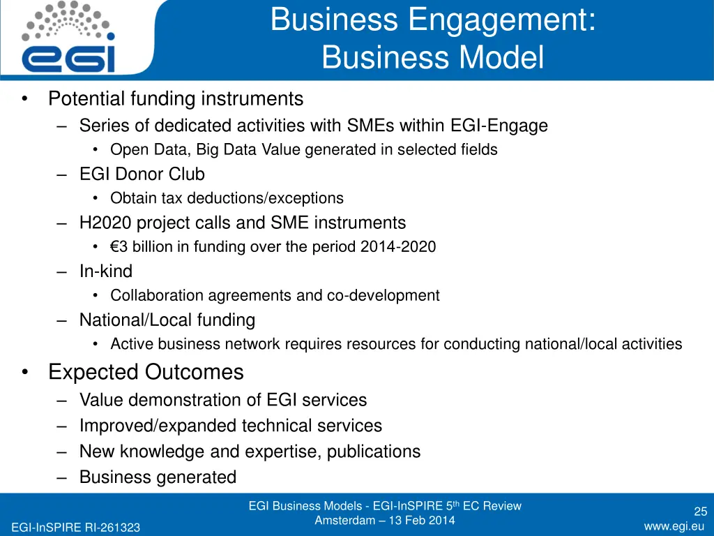 business engagement business model