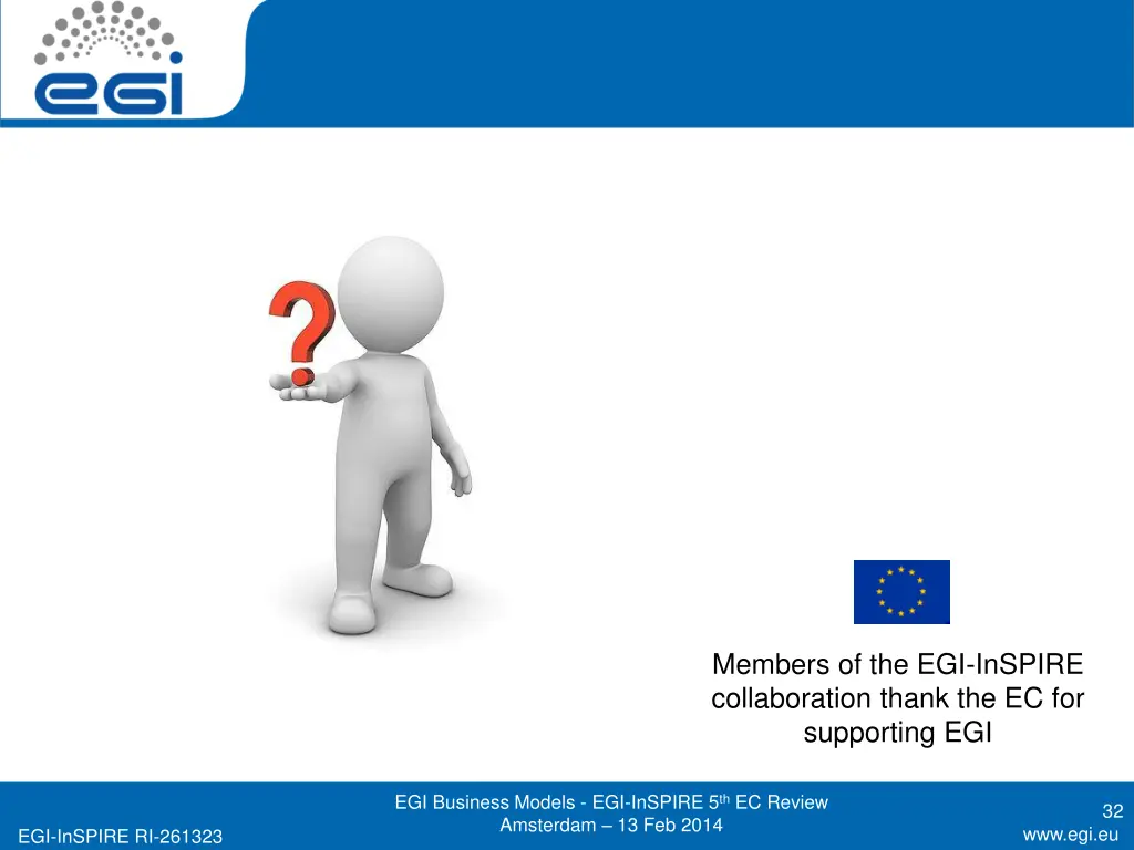 members of the egi inspire collaboration thank
