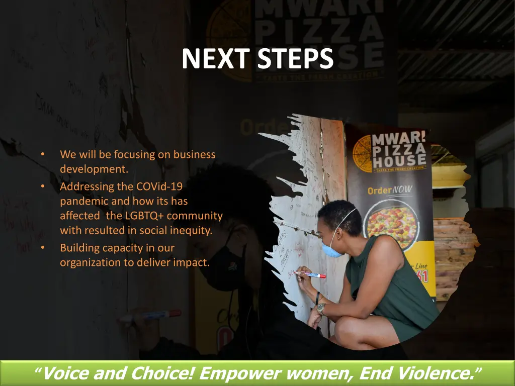 next steps