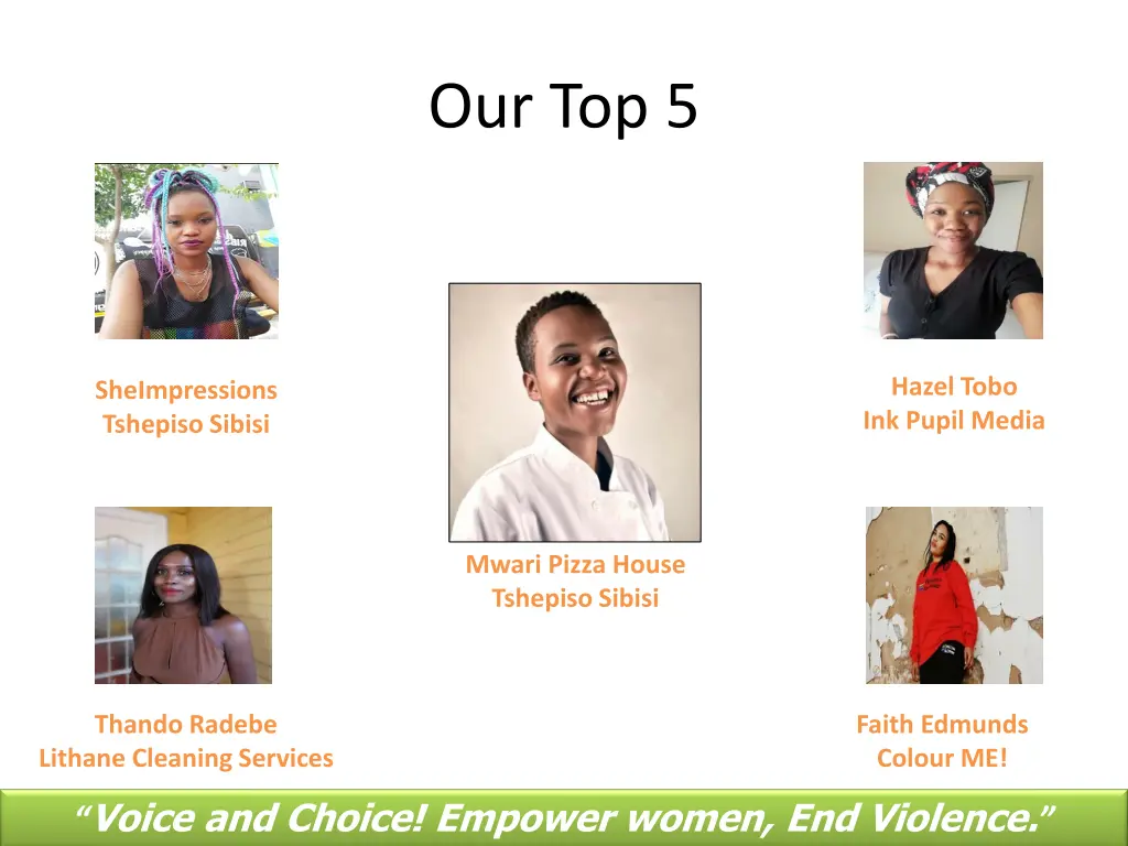 our top 5