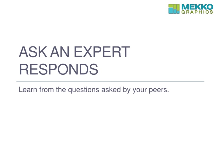 ask an expert responds